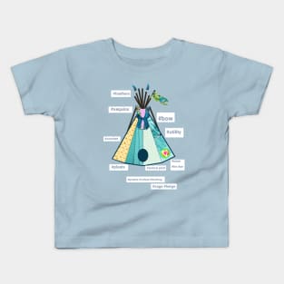 The Fashionista Tee-Pee or Wigwam Bam Kids T-Shirt